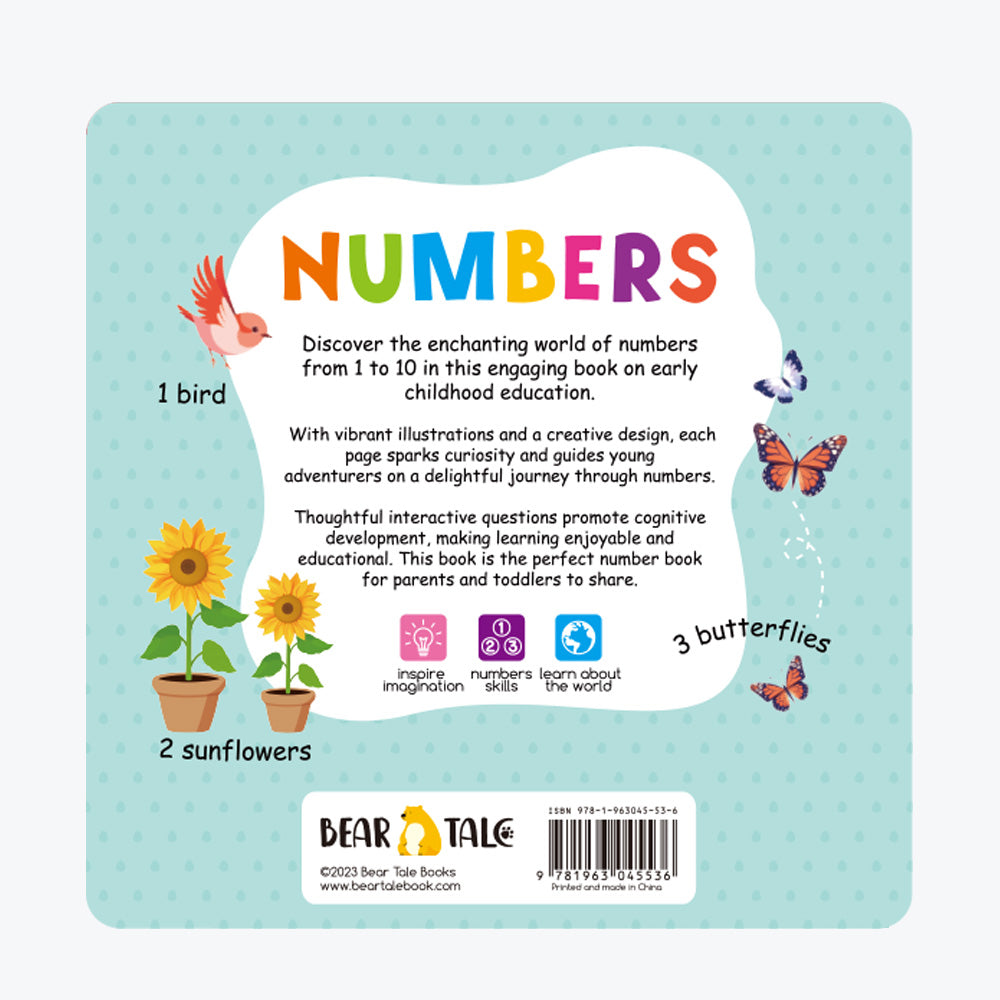 NUMBERS Tab Board Book