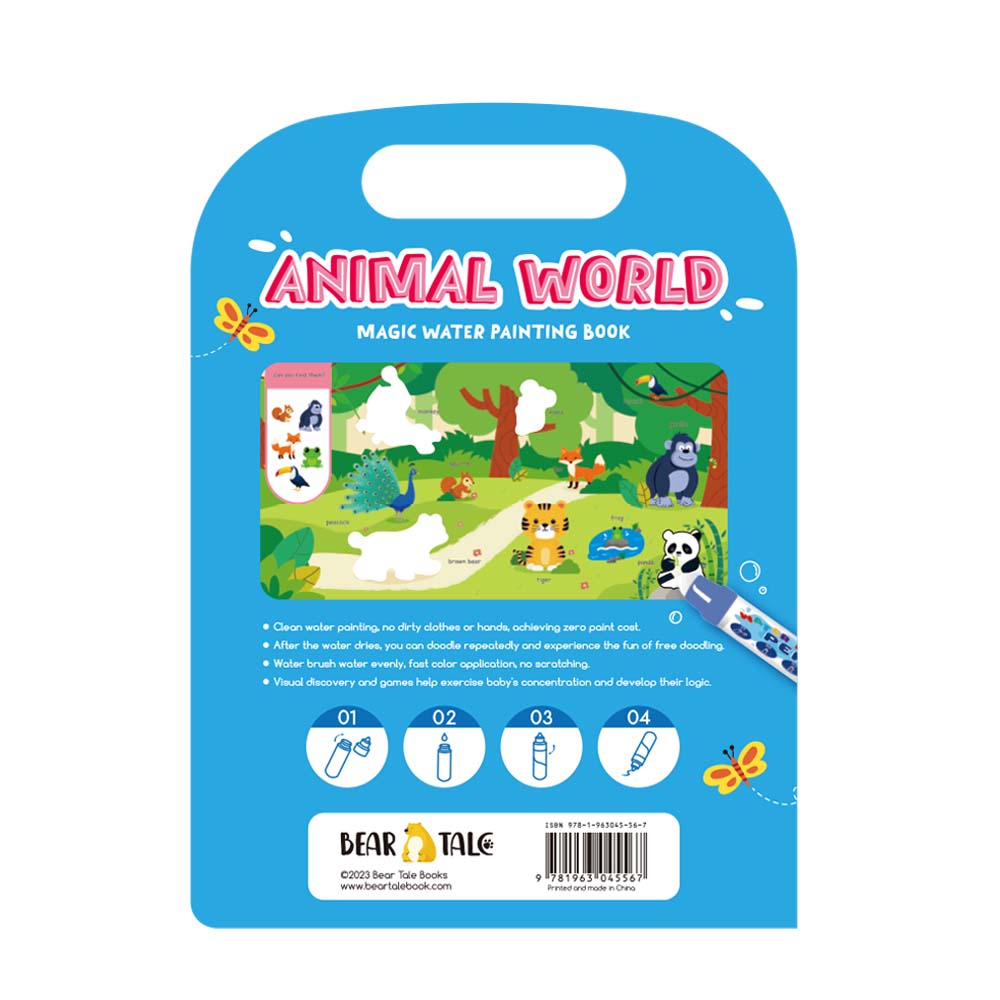 ANIMAL WORLD Water Magic Book