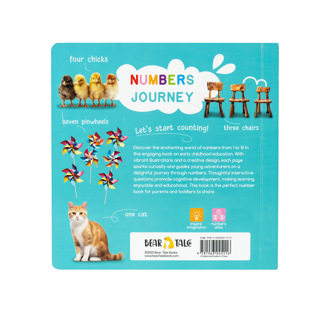 NUMBERS JOURNEY Tabbed Board Book