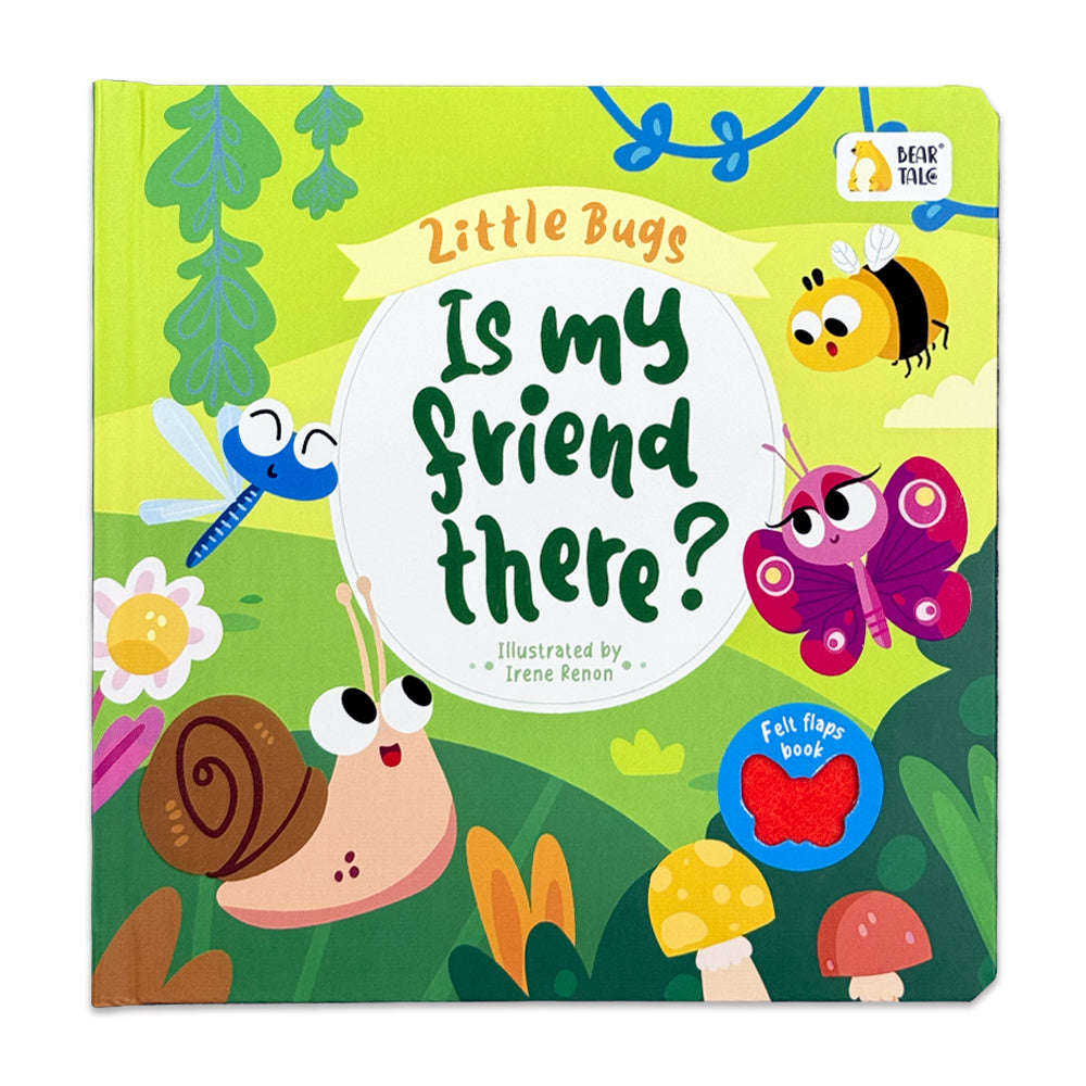 Little Bugs: Is My Friend There? - Life the Flap Book | BearTale × Irene Renon