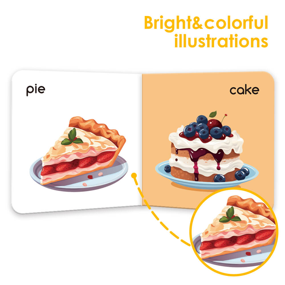 FOOD & PLANTS 8 Board Books