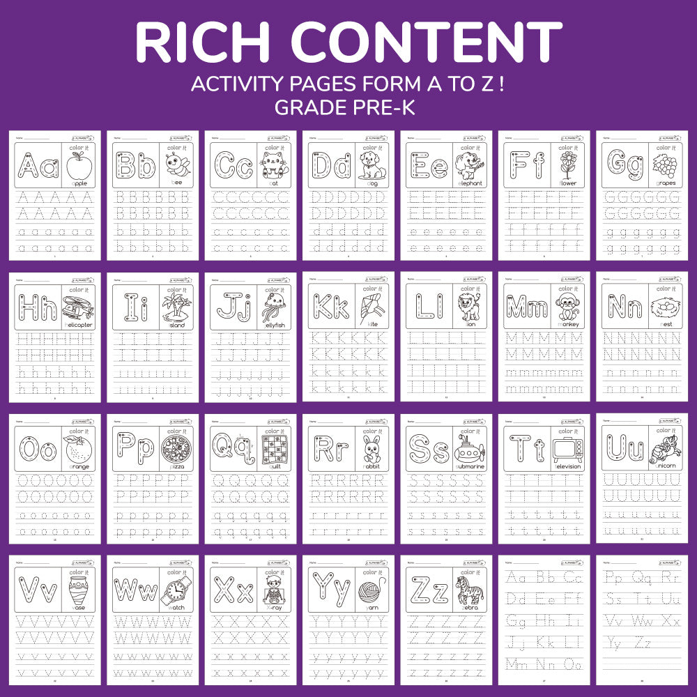 Fun With Pen Control - Alphabet