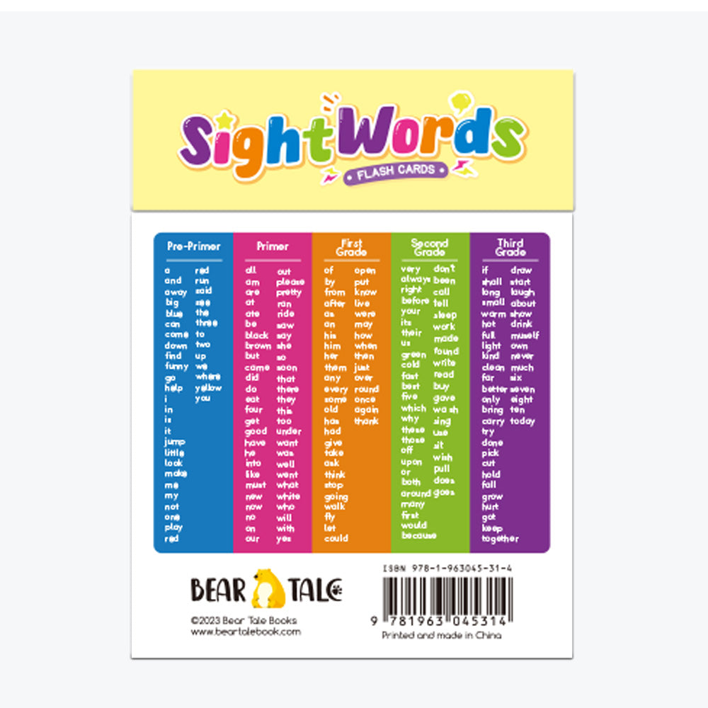 Sight Words Flash Card