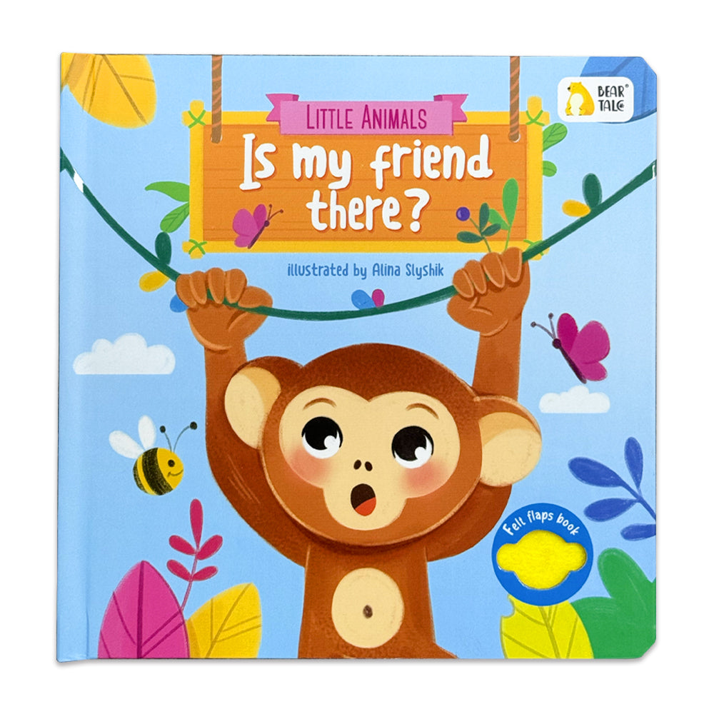 Little Animals: Is My Friend There? - Life the Flap Book | BearTale × Alina Slyshik