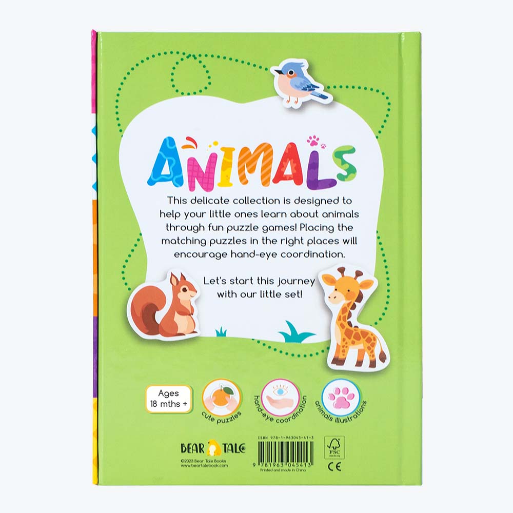 ANIMALS Puzzle Book