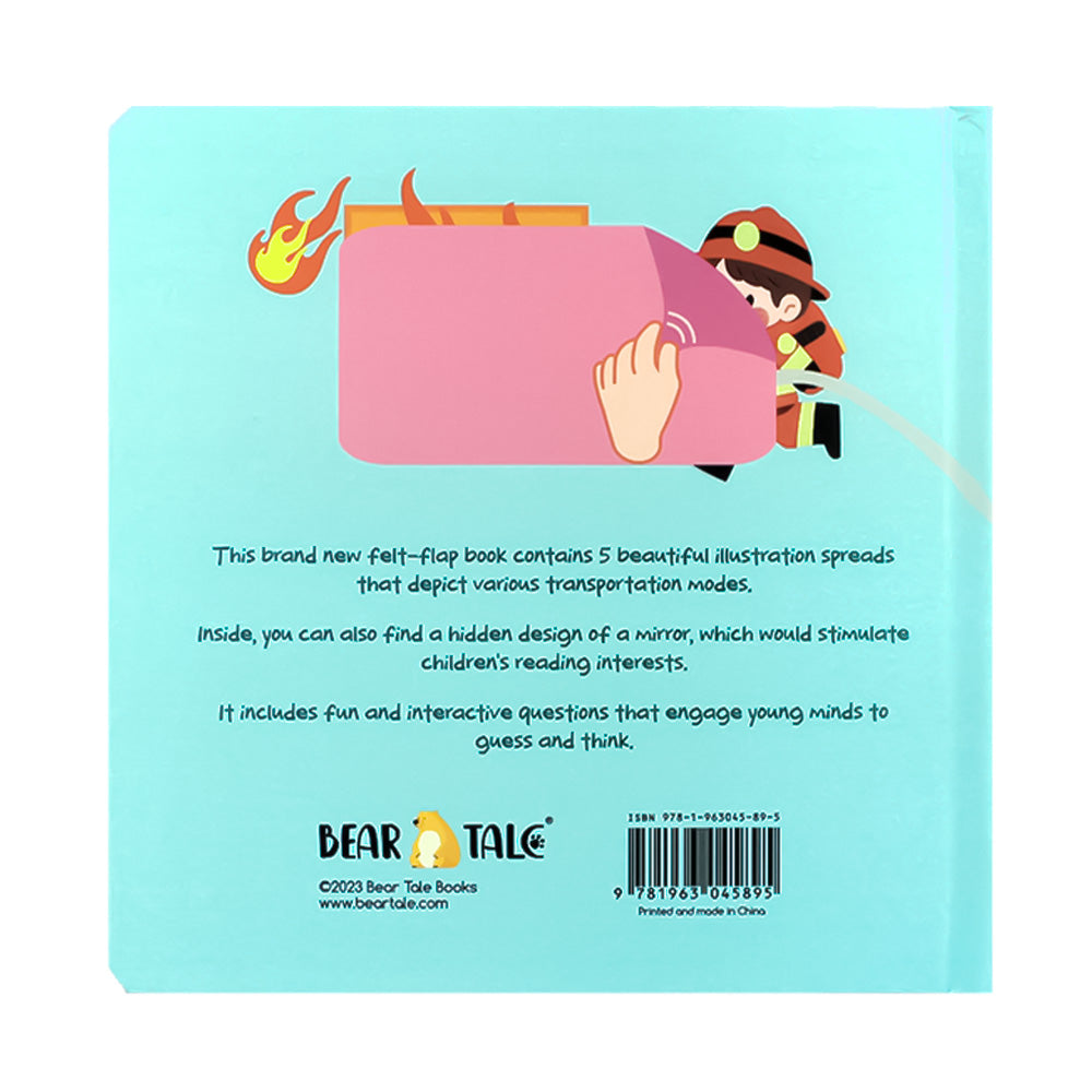 Here Comes The Vehicle ! - Life the Flap Book