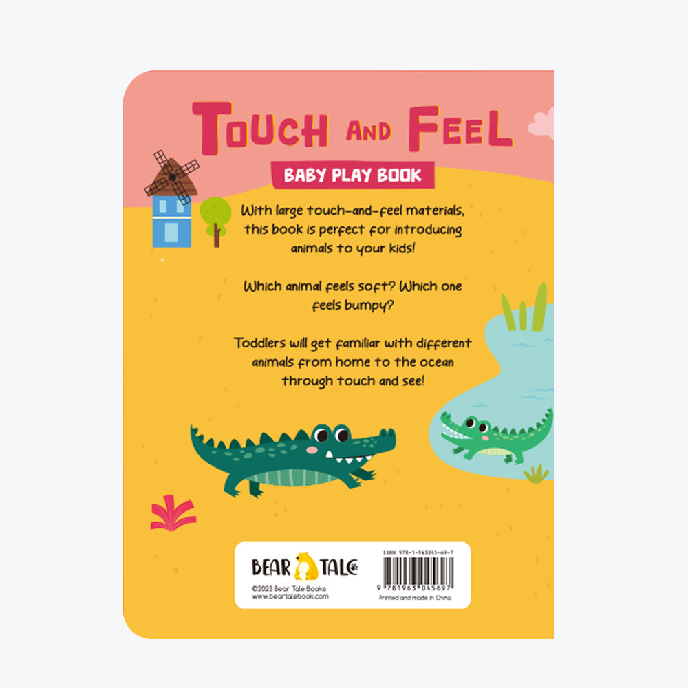 ANIMALS TOUCH AND FEEL Board Book