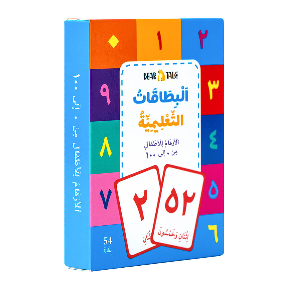 Numbers 0-100 Flash Card (Arabic)