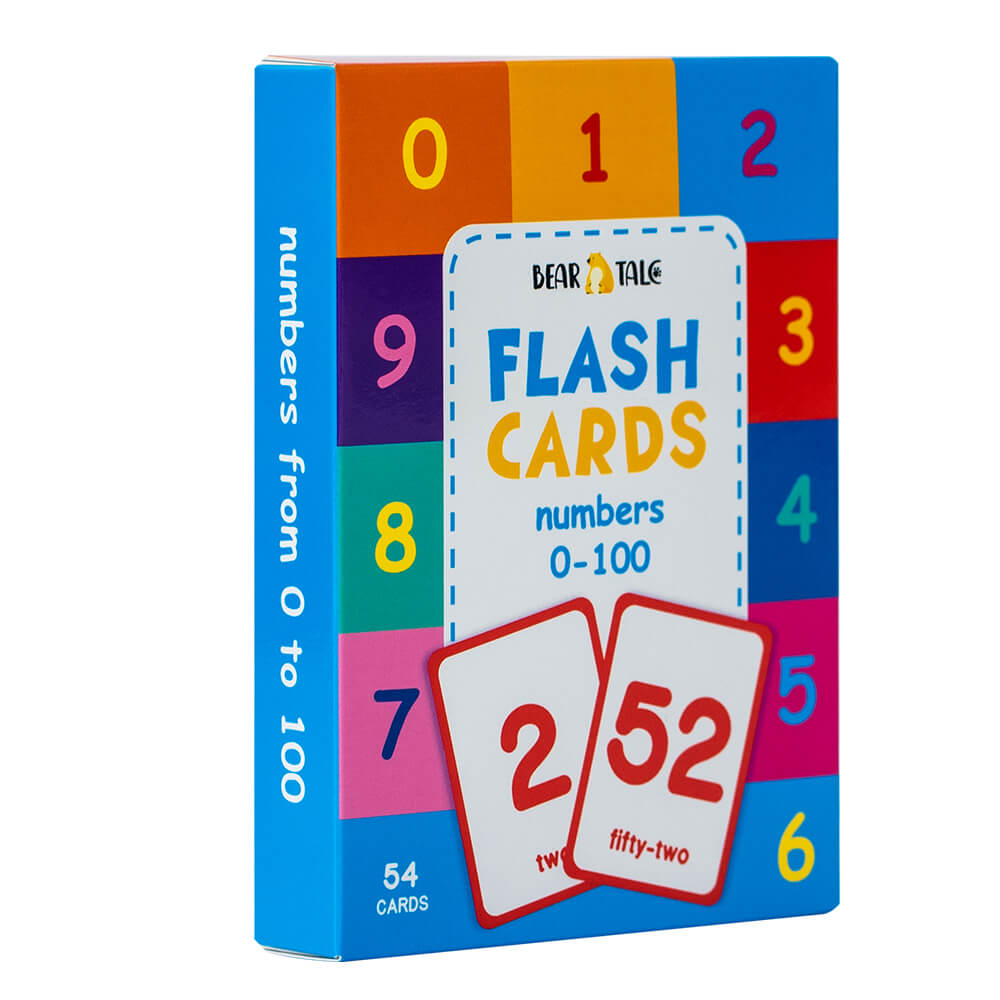 Numbers 0-100 Flash Cards