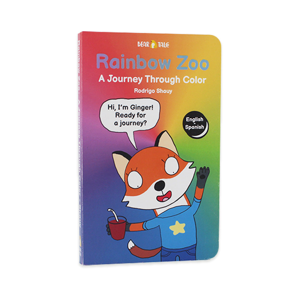 Rainbow Zoo Color Learning English & Spanish| BearTale × Rodrigo Shauy