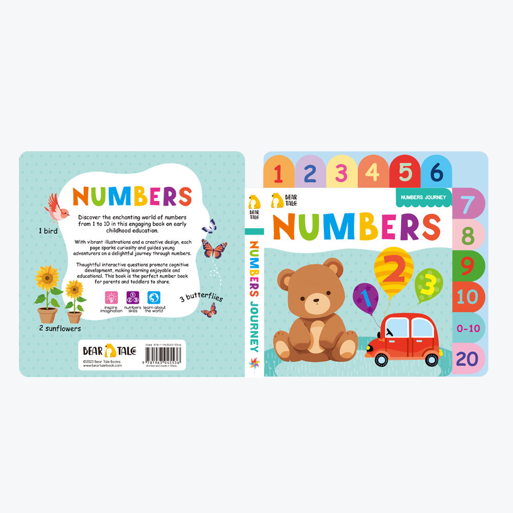 NUMBERS Tab Board Book