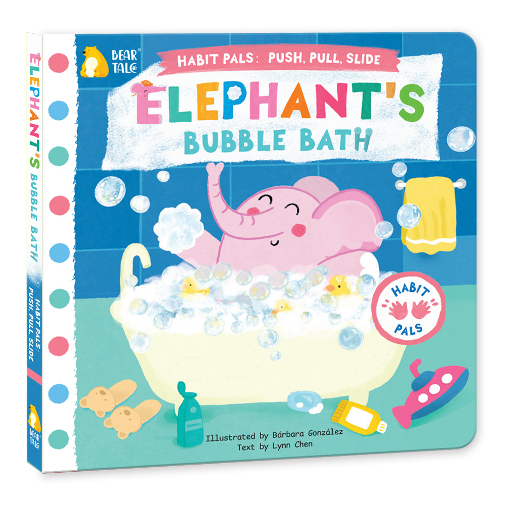 Habit Pals Push Pull Slide Kids Activity Book - Elephant&