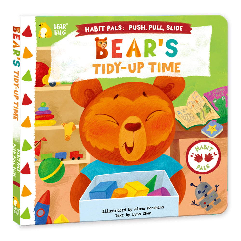 Habit Pals Push Pull Slide Kids Activity Book -Bear&