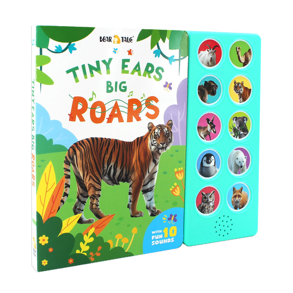 Tiny Ears Big Roars - Sound Book