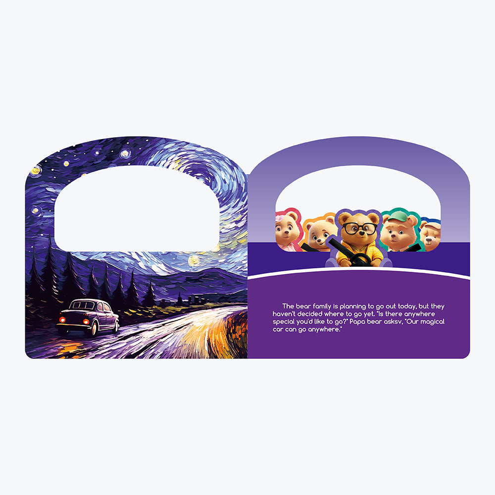 TRAVEL THROUGH THE SEASONS Story Board Book