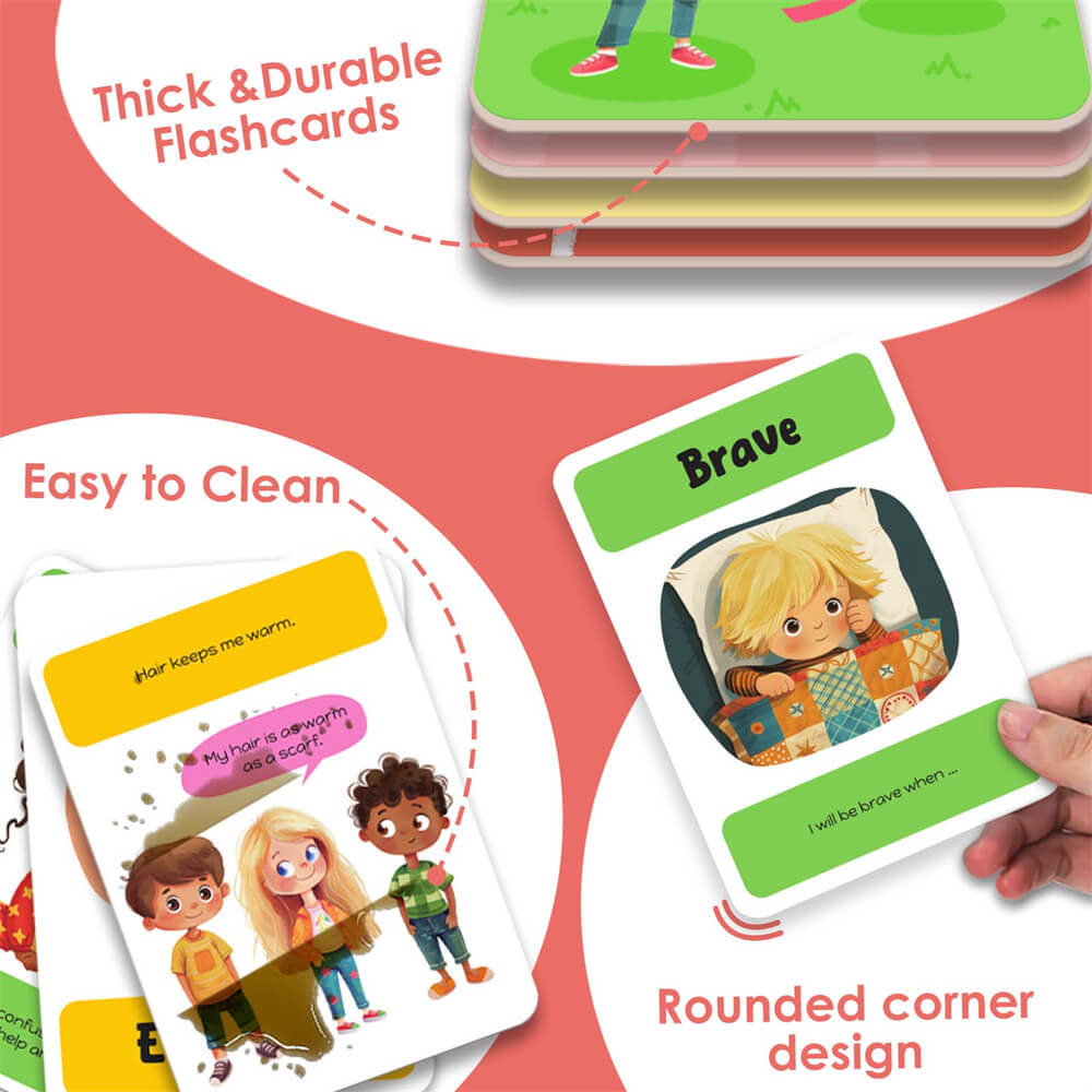 BODY AND FEELING 54 Flash Cards