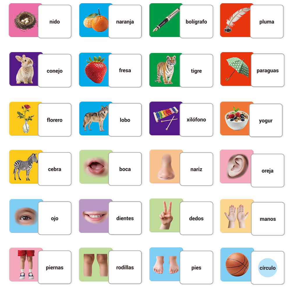 Spanish Daily Life Flash Card