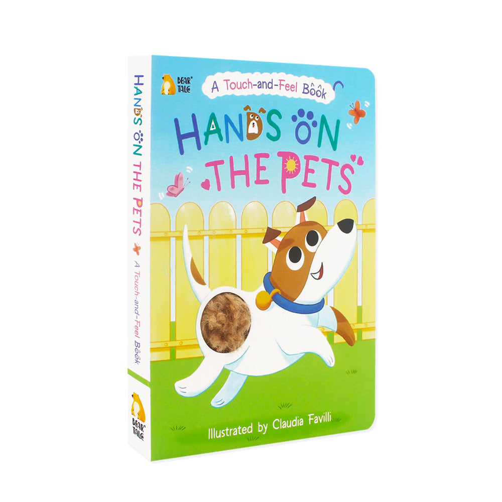 HANDS ON THE PETS Board Book | BearTale × Claudia Favilli