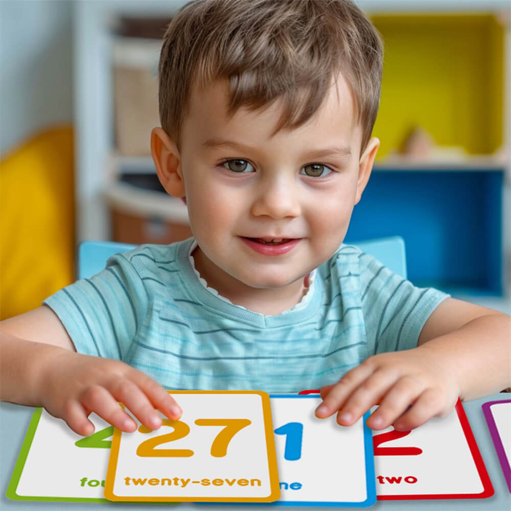 Numbers 0-100 Flash Cards