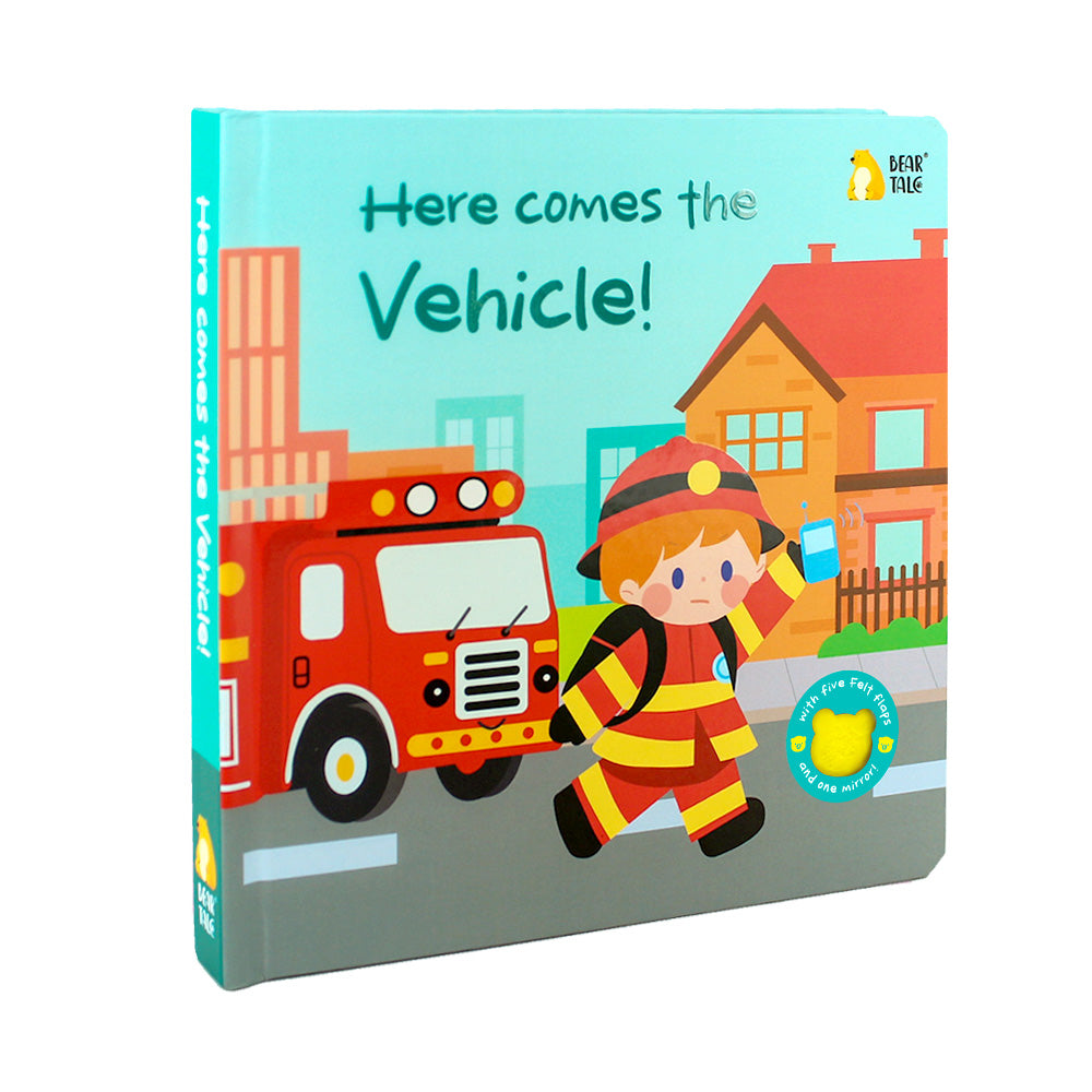 Here Comes The Vehicle ! - Life the Flap Book