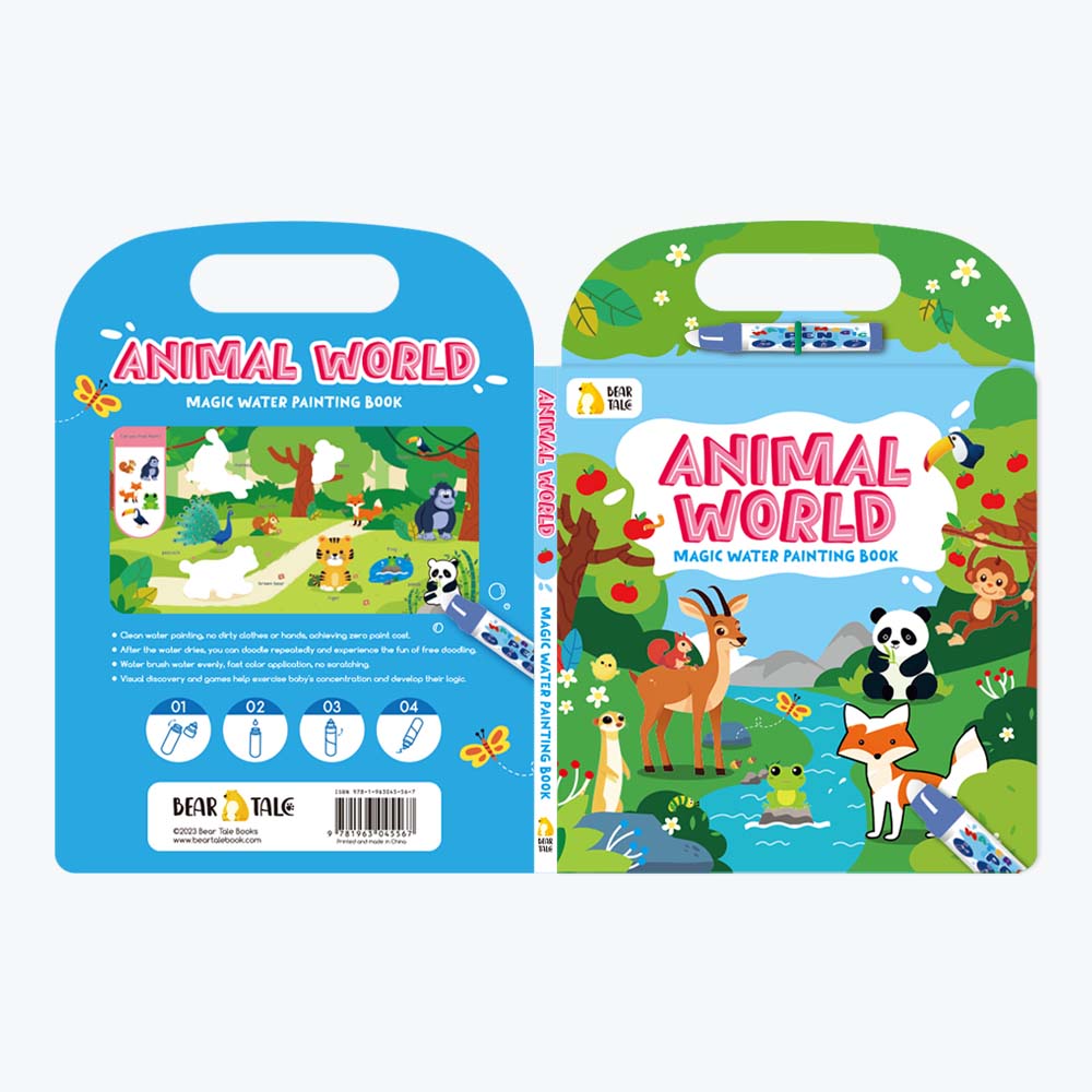 ANIMAL WORLD Water Magic Book