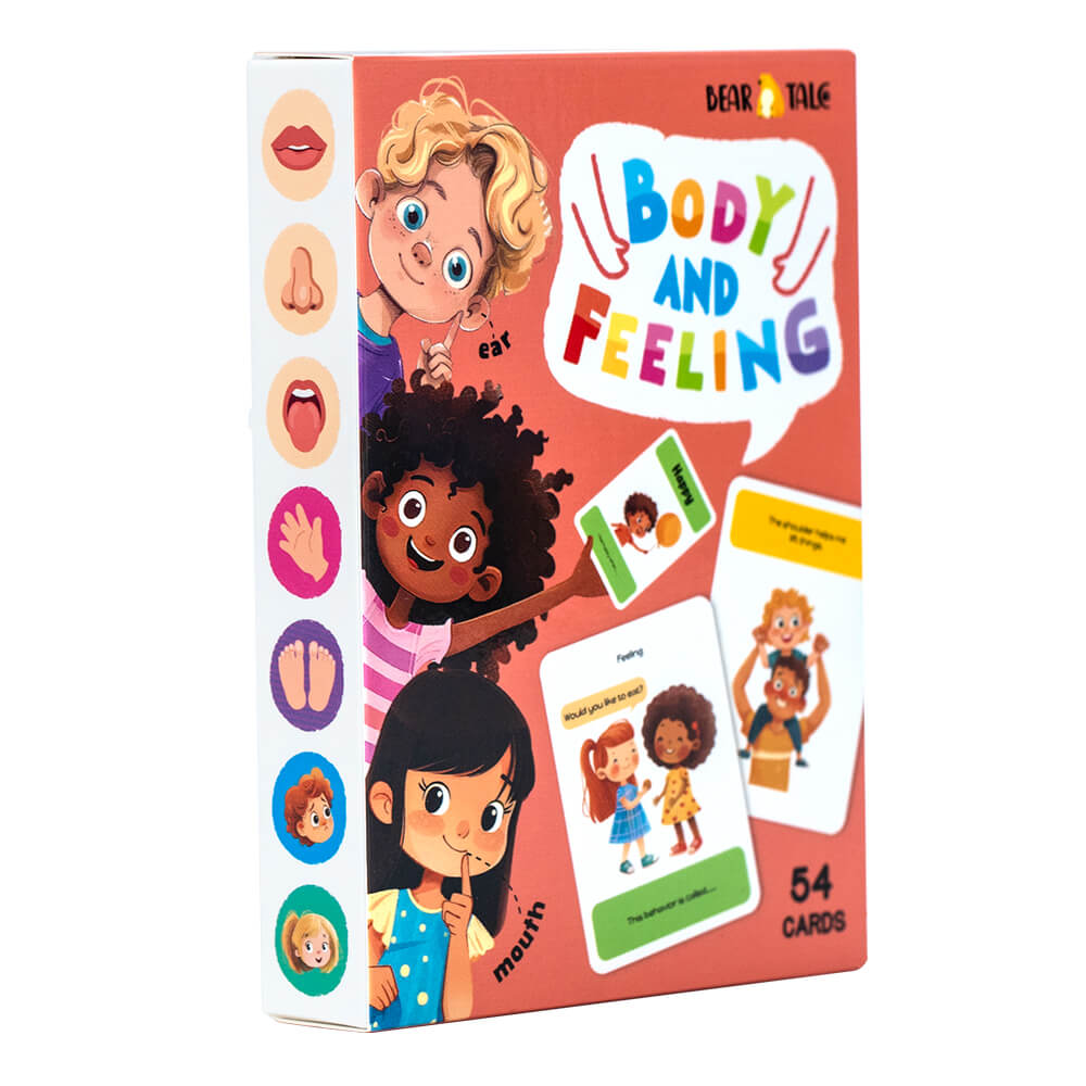BODY AND FEELING 54 Flash Cards