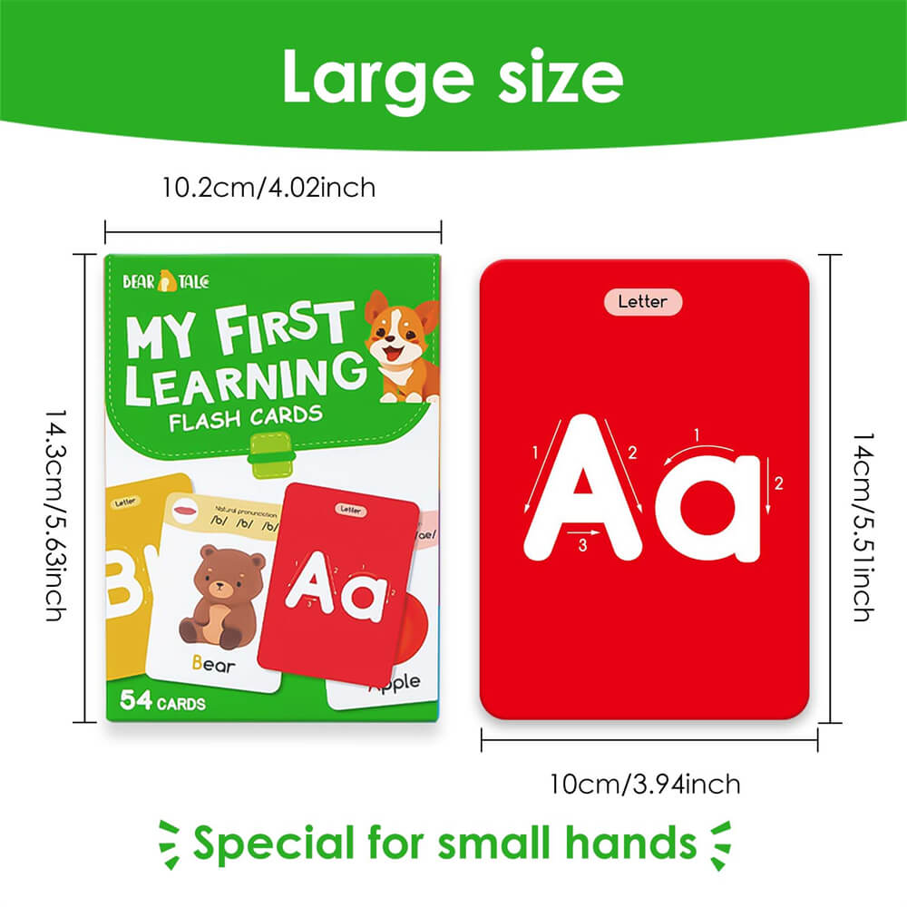 MY FIRST LEARNING 54 Flash Cards