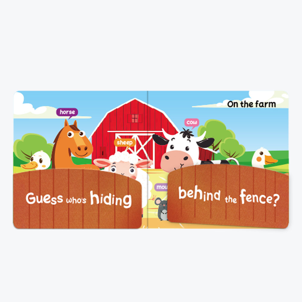 FINDING FIRST WORDS Lift-the-Flap Book