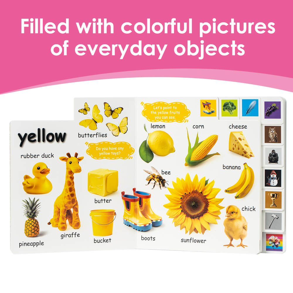 COLORS JOURNEY Tabbed Board Book
