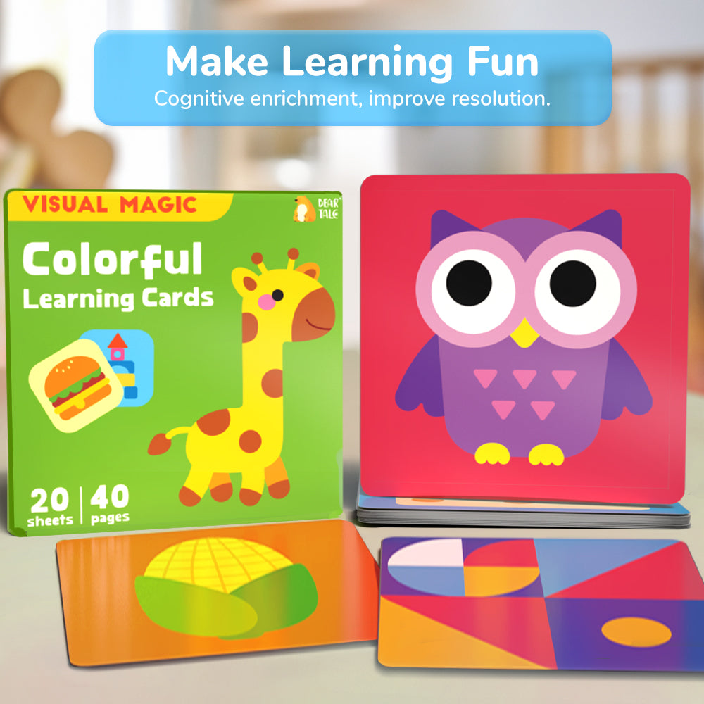Colorful Learning Cards