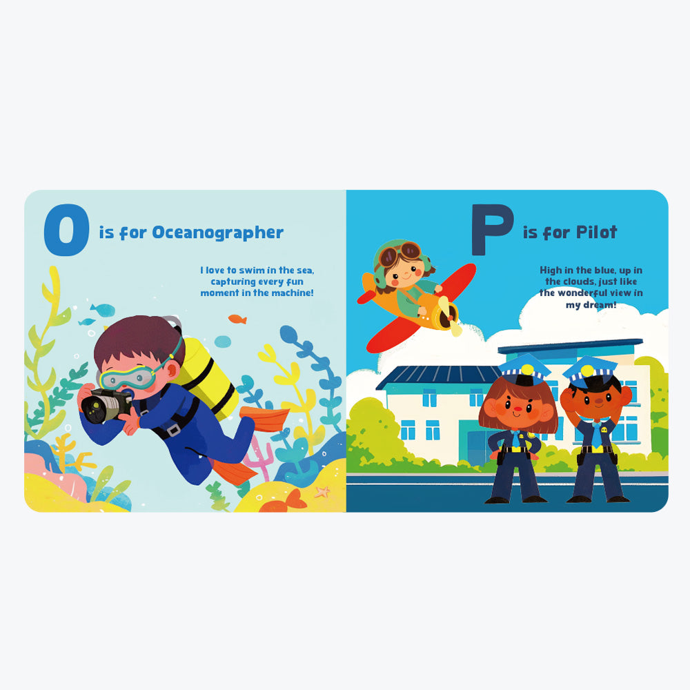 ABC I Want To Be Board Book