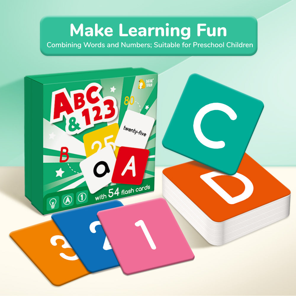 ABC & 123 Flash Card