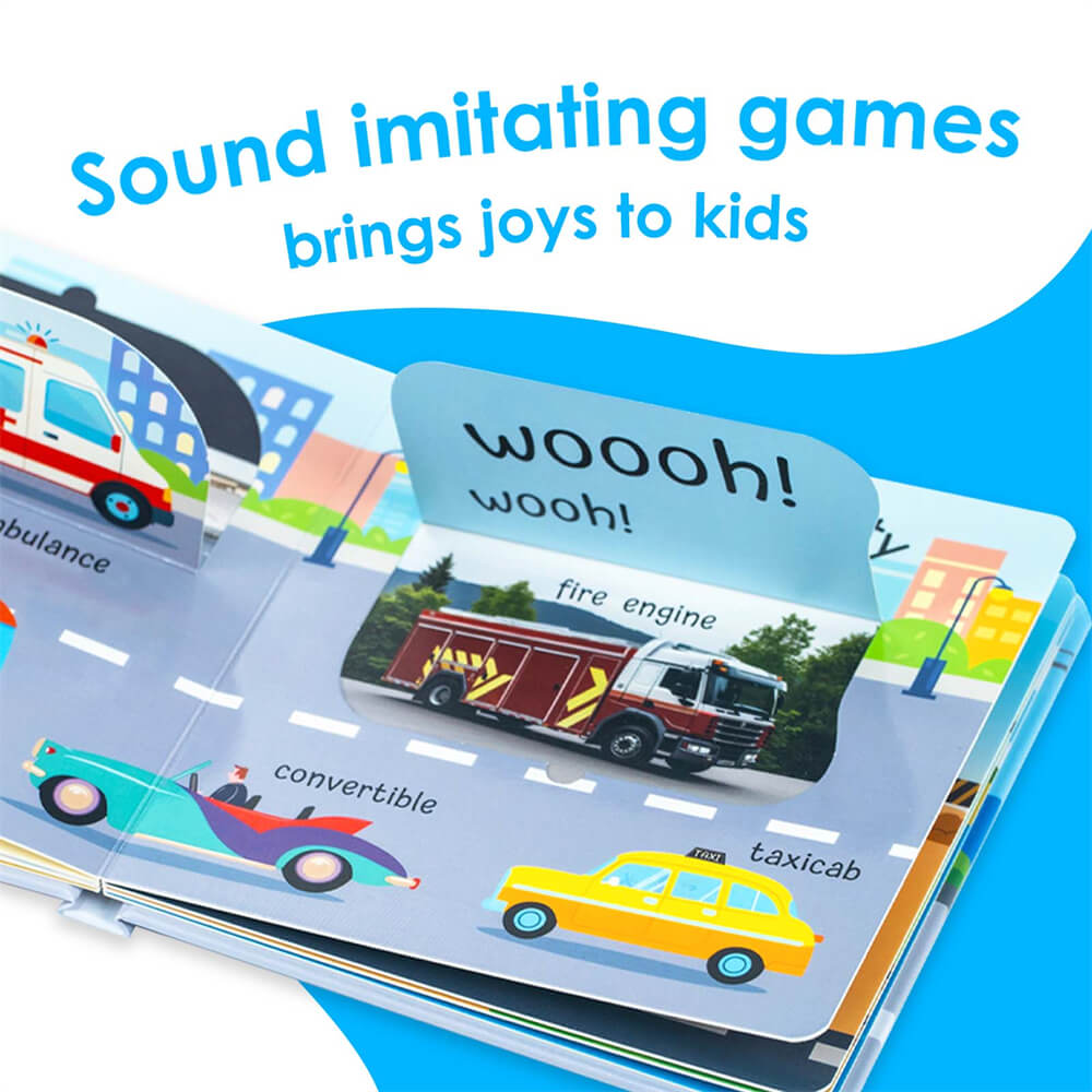 VEHICLES Lift the Flap Board Book