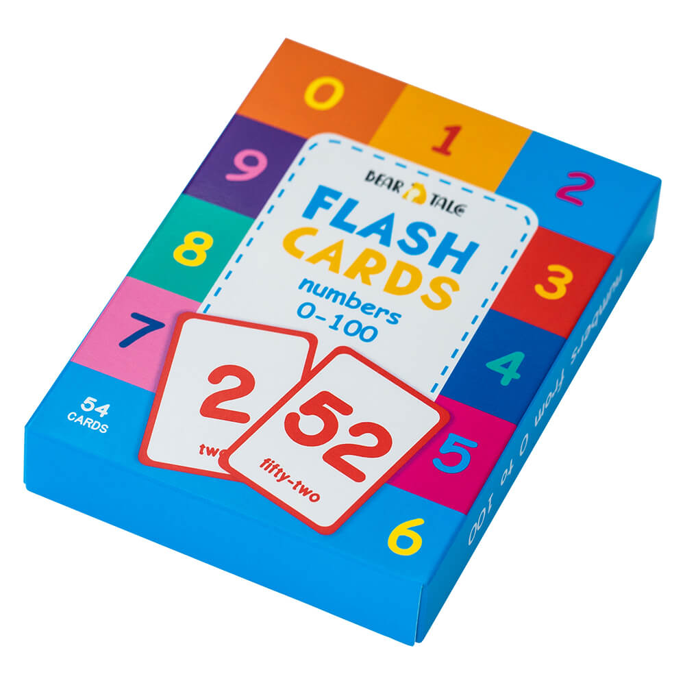 Numbers 0-100 Flash Cards