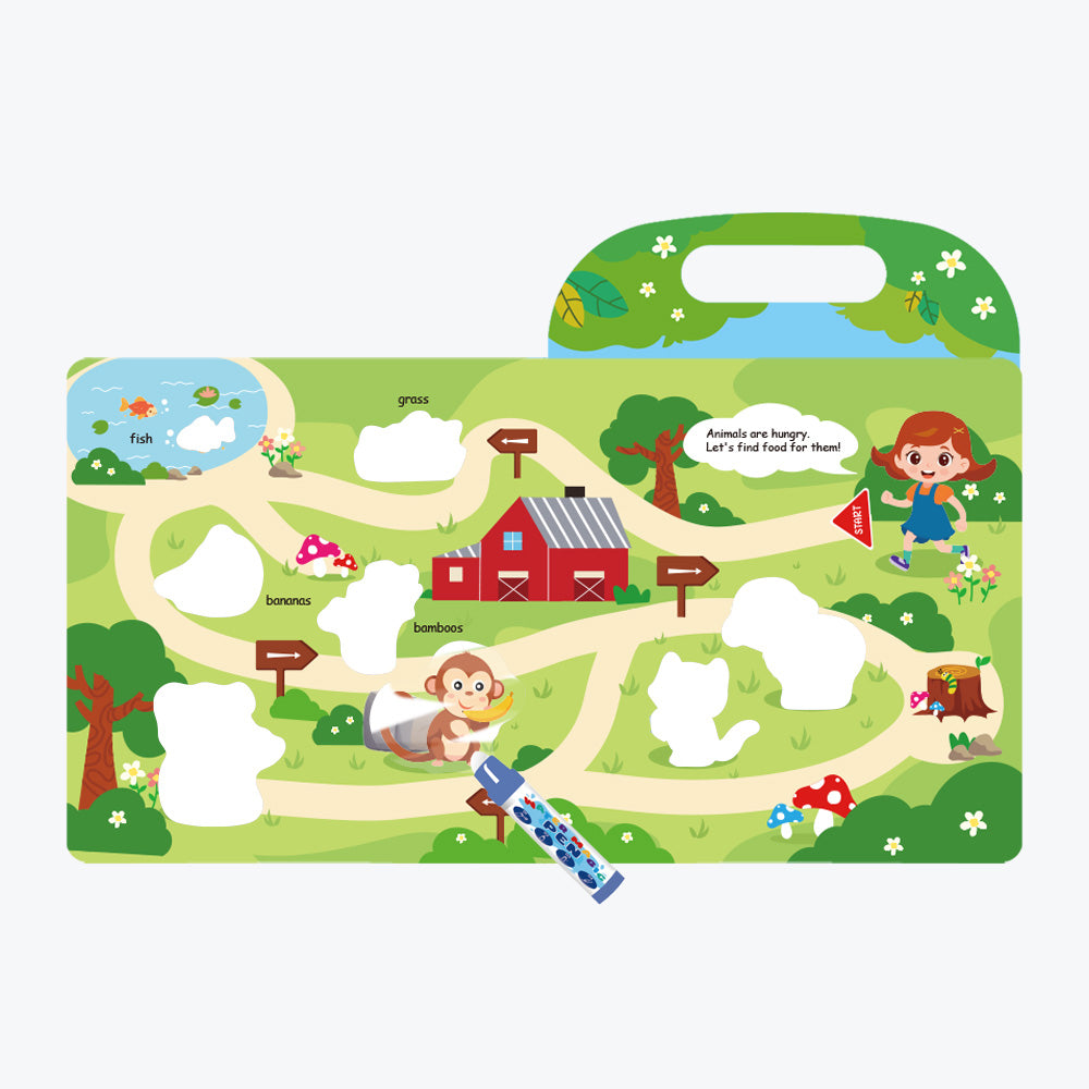 ANIMAL WORLD Water Magic Book