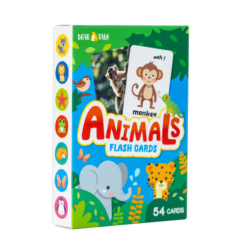 ANIMALS 54 Flash Cards