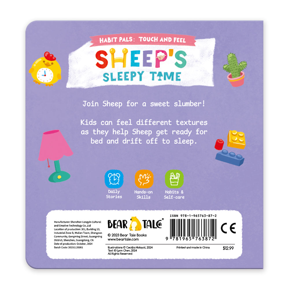 Habit Pals Push Pull Slide Kids Activity Book - Sheep&