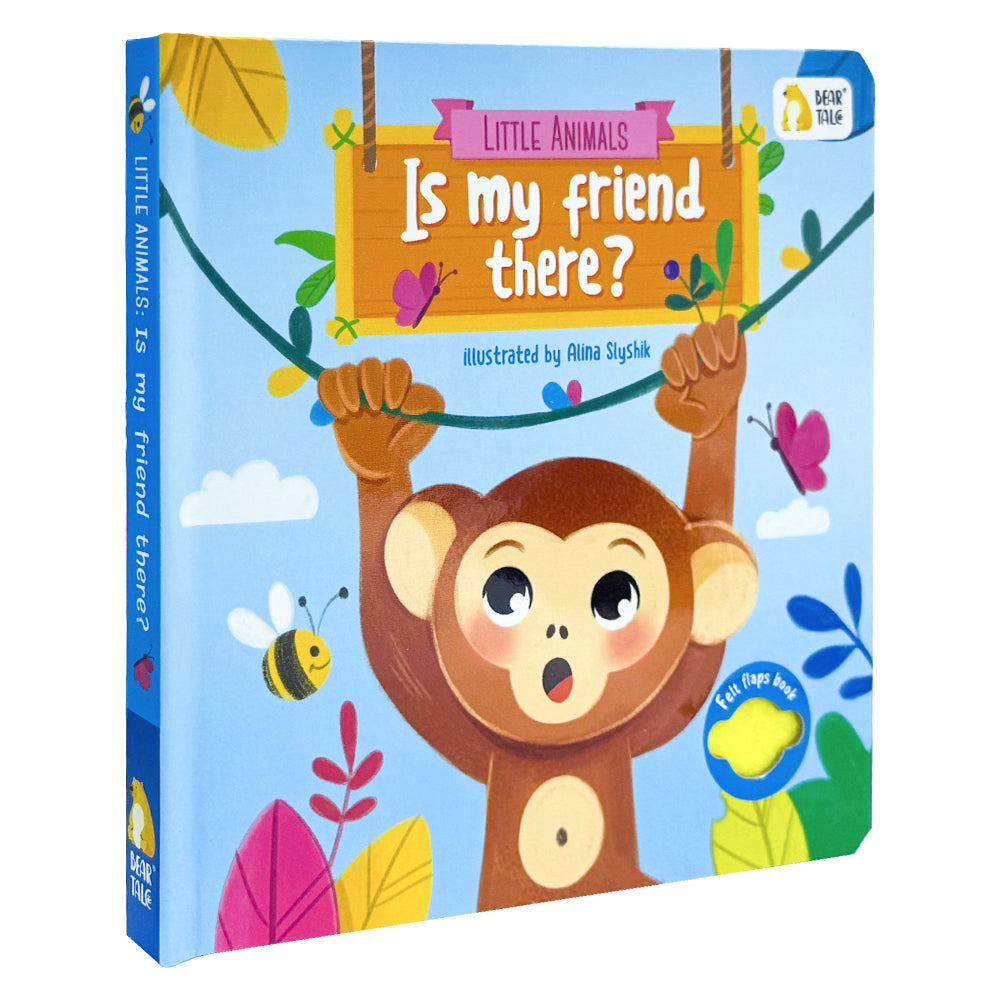 Little Animals: Is My Friend There? - Life the Flap Book | BearTale × Alina Slyshik