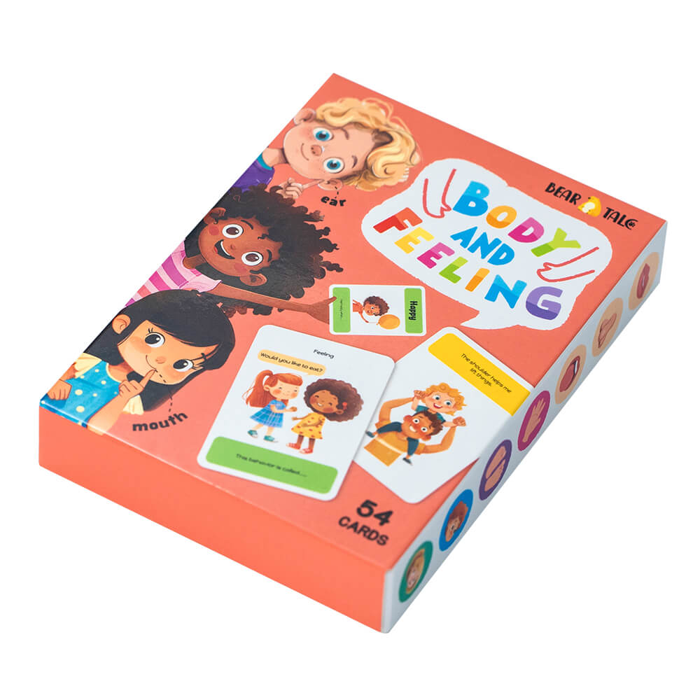 BODY AND FEELING 54 Flash Cards