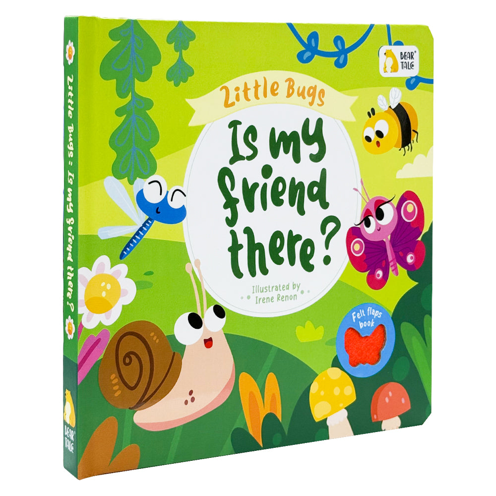 Little Bugs: Is My Friend There? - Life the Flap Book | BearTale × Irene Renon