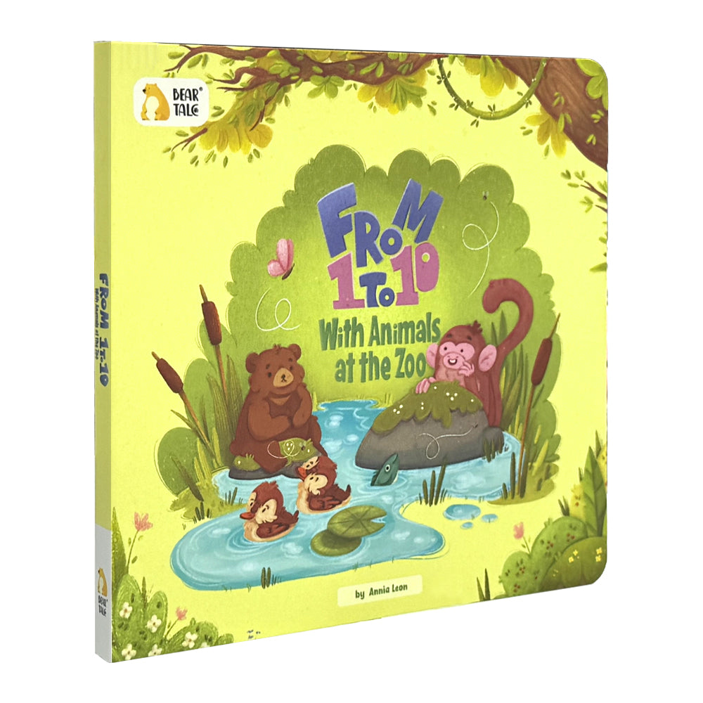 From 1 to 10 With Animals at the Zoo | BearTale × Annia Leon