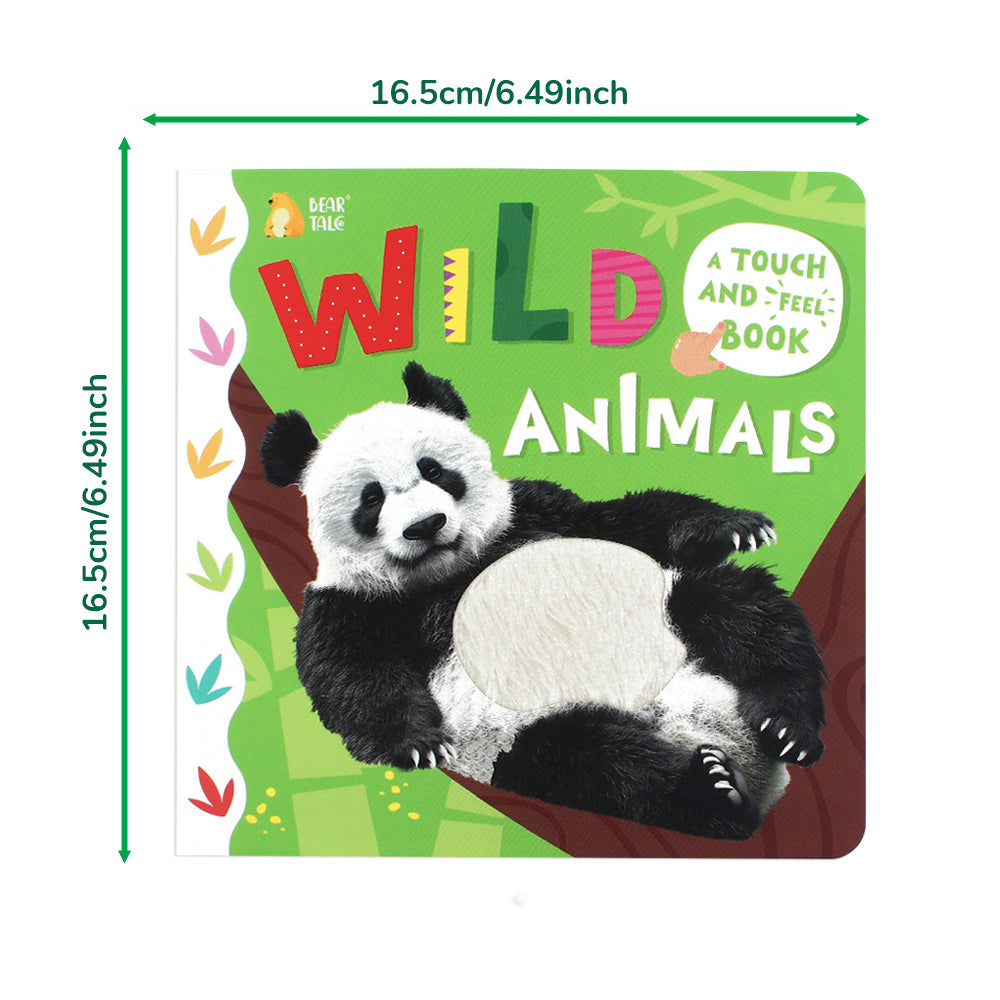 Wild Animals - Touch and Feel Book