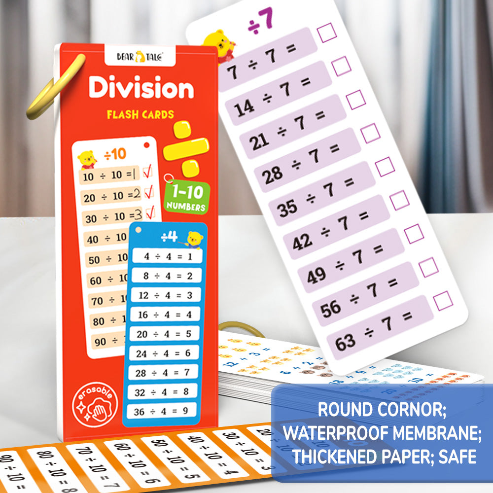 Division Flash Card