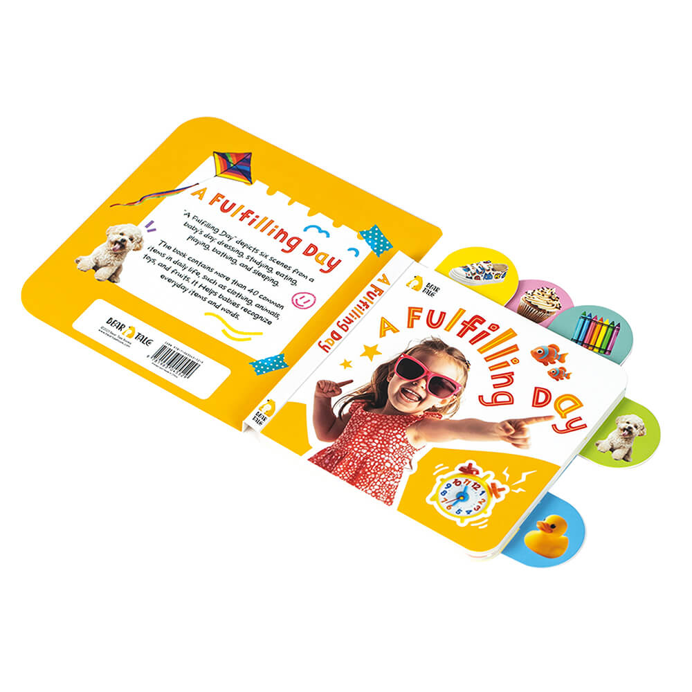 A Fulfilling Day First Words Learning Tab Board Book