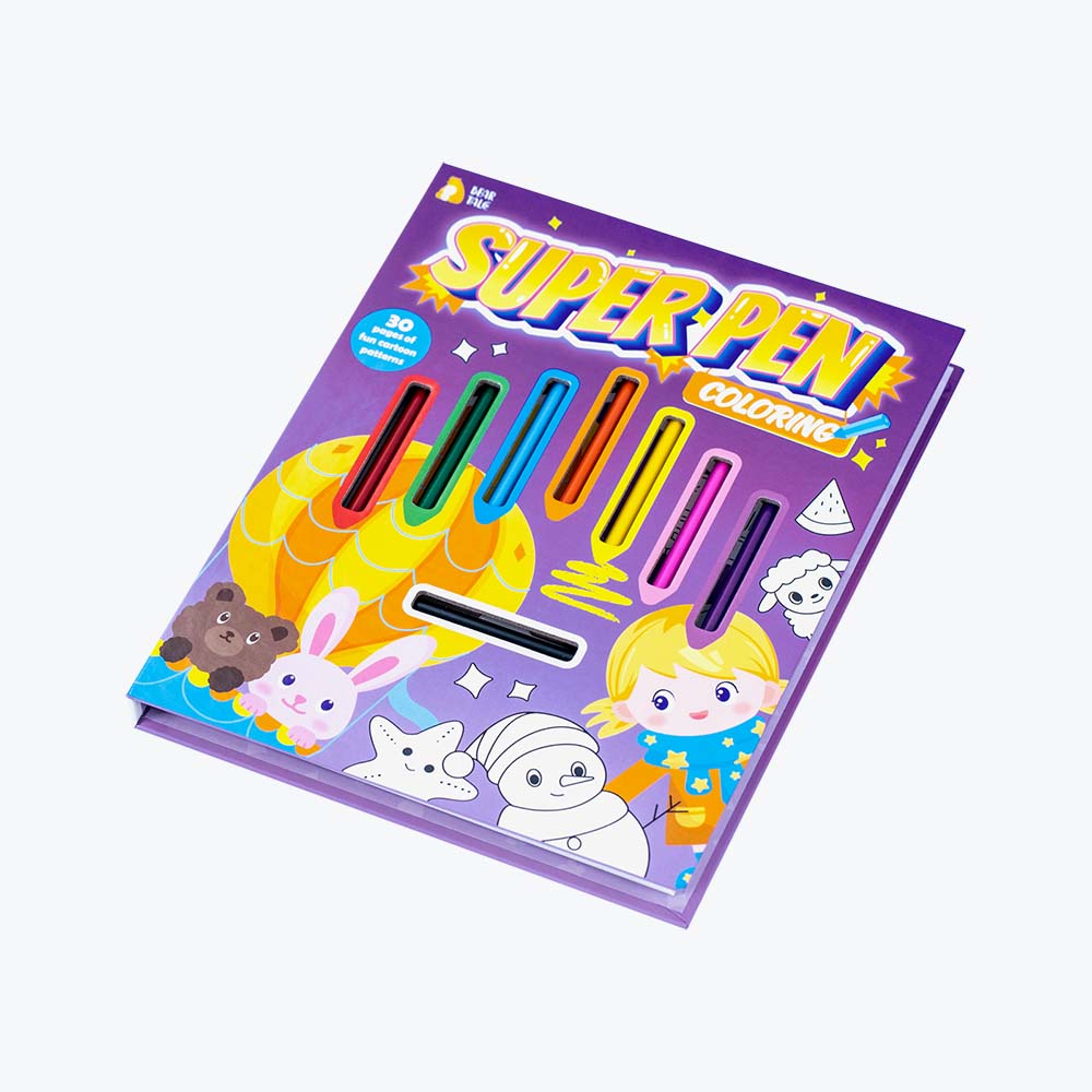 SUPER PEN Coloring Book