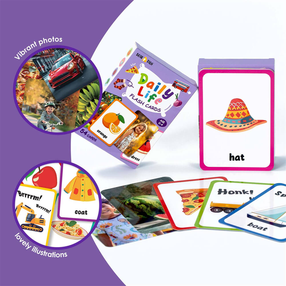 Daily Life Early Learning 54 Flash Cards