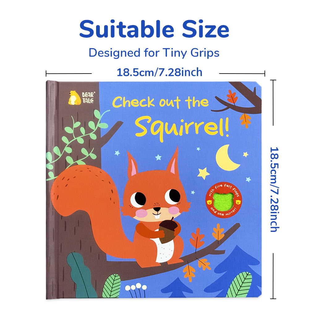 Check Out the Squirrel ! - Life the Flap Book