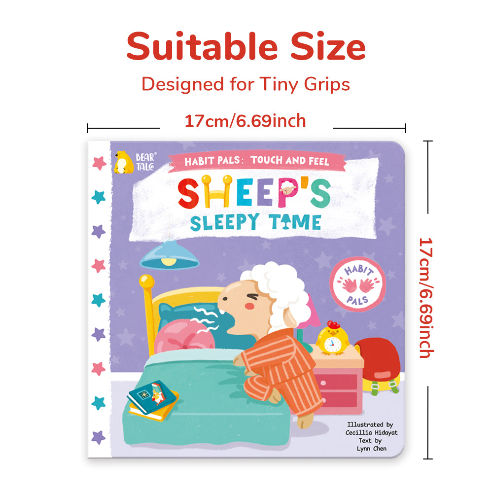 Habit Pals Push Pull Slide Kids Activity Book - Sheep&