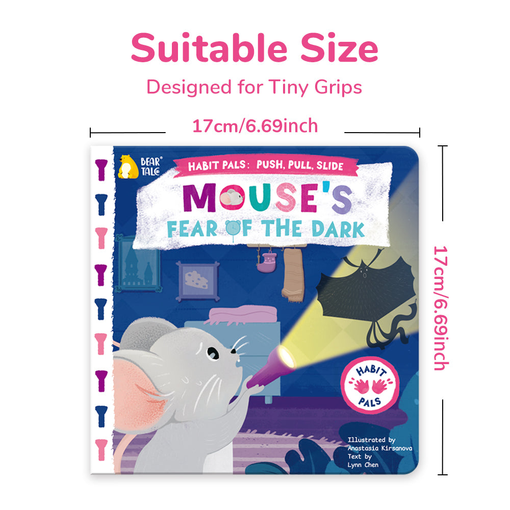 Habit Pals Push Pull Slide Kids Activity Book -Mouse&
