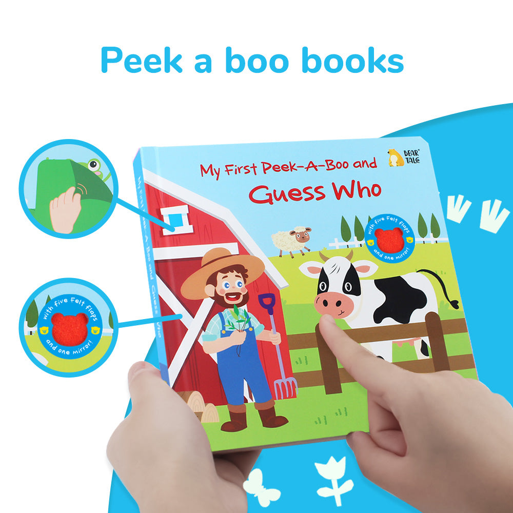 My First Peek-A-Book and Guess Who - Life the Flap Book